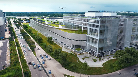 싱가포르 글로벌 혁신센터(HMGICS) 조감도.<HMG 저널 홈페이지>